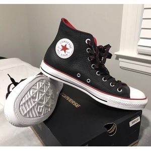 Converse Leather Hi-Tops